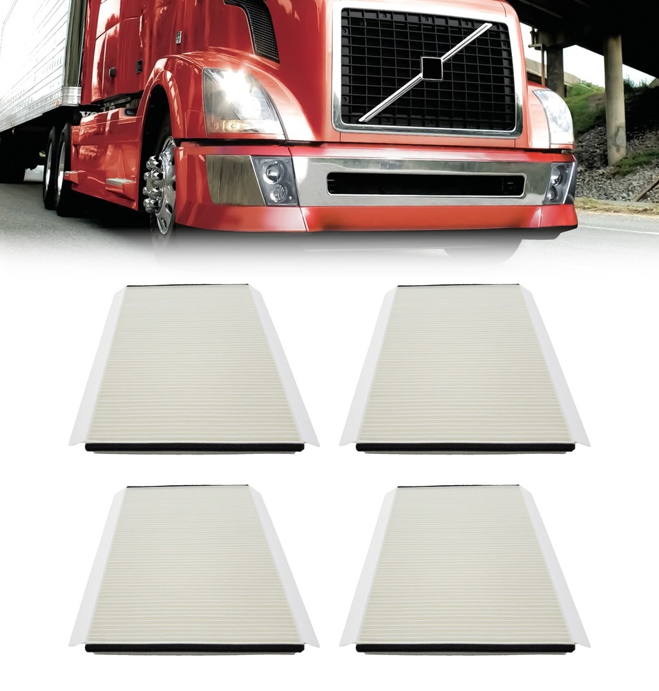 Cabin Air Filter for 2003Up Volvo Truck Replaces AF26405 CAF24000 PA4681 4 pcs