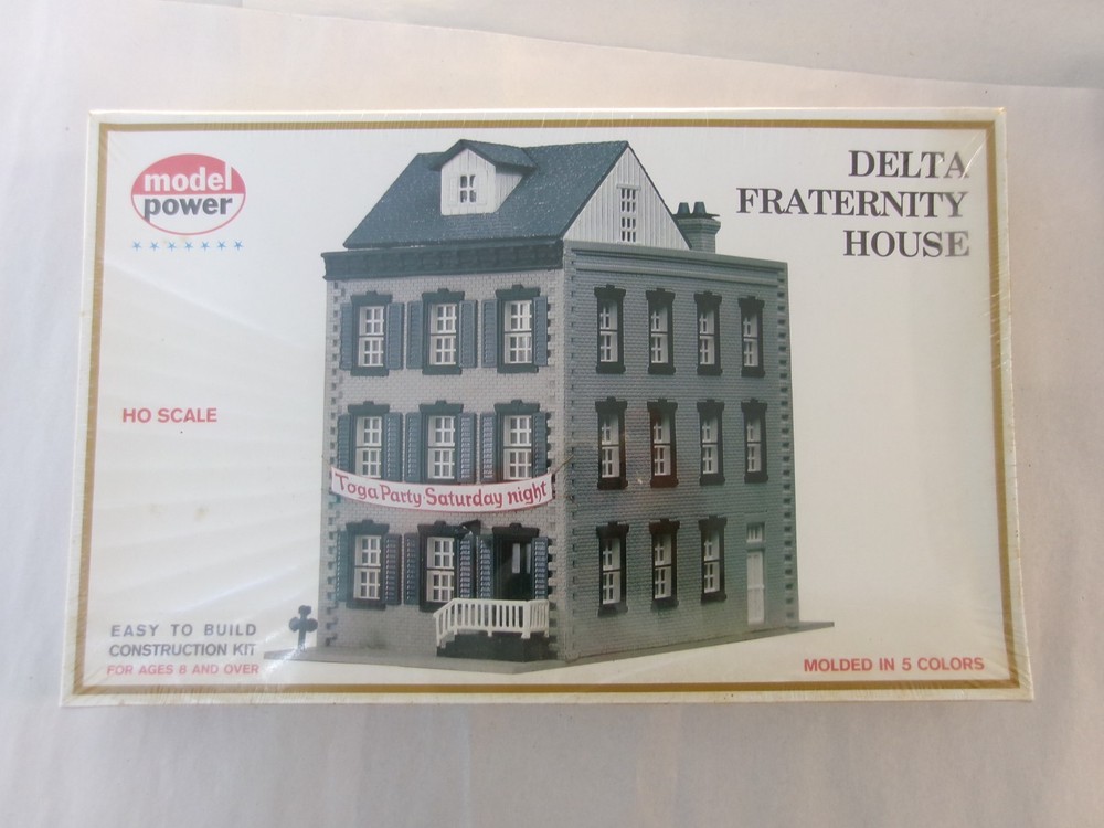 Model Power 456 HO Scale Delta Fraternity House