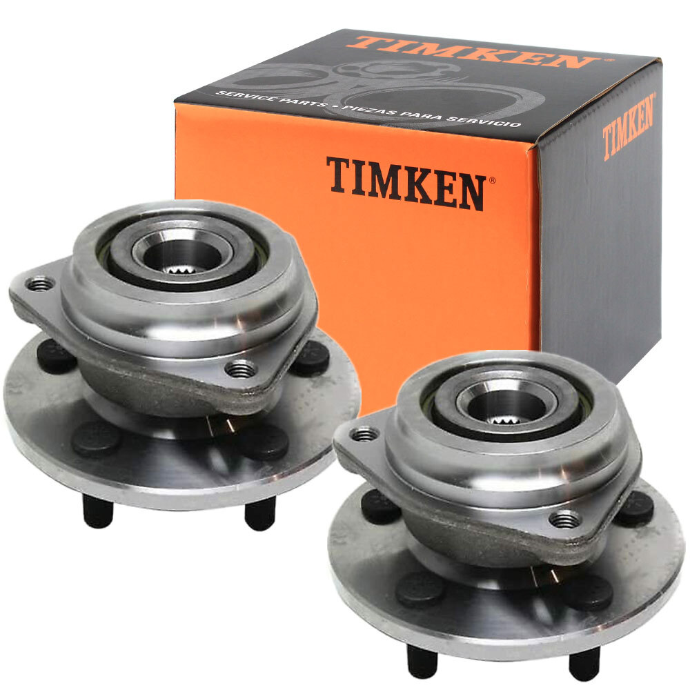 2PCS Timken Front Wheel Hub Bearing New for Jeep Grand Cherokee Wrangler TJ 5Lug