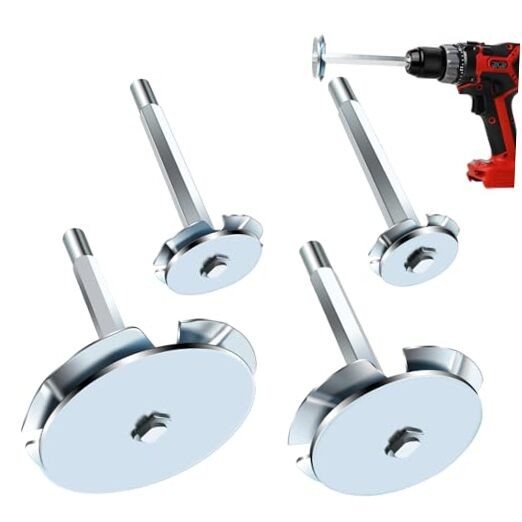 PVC Pipe Reamer, 4Pcs PVC Fitting Saver Tool for Removing SCH 40 from Hub, 4pcs