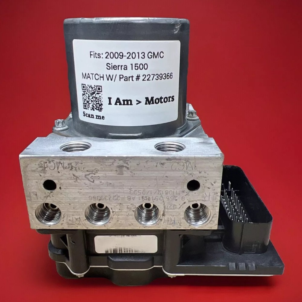Refurbished ABS Brake Pump Module 2009 - 2013 GMC Sierra 1500 | 22739366