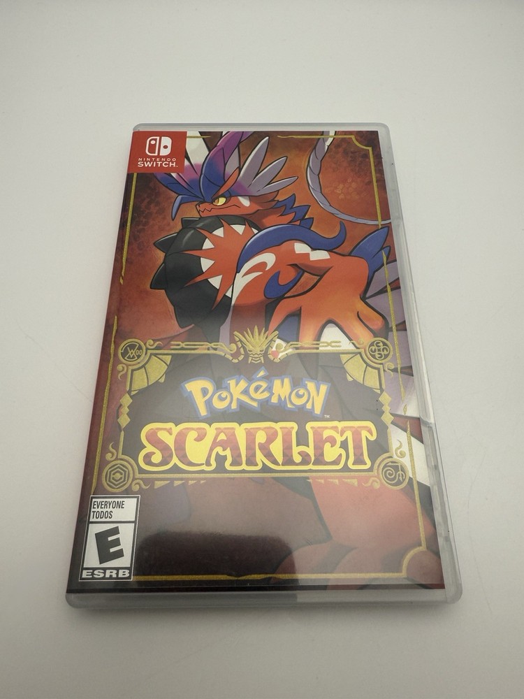 Pokémon Scarlet Nintendo Switch Tested Working Complete In Box