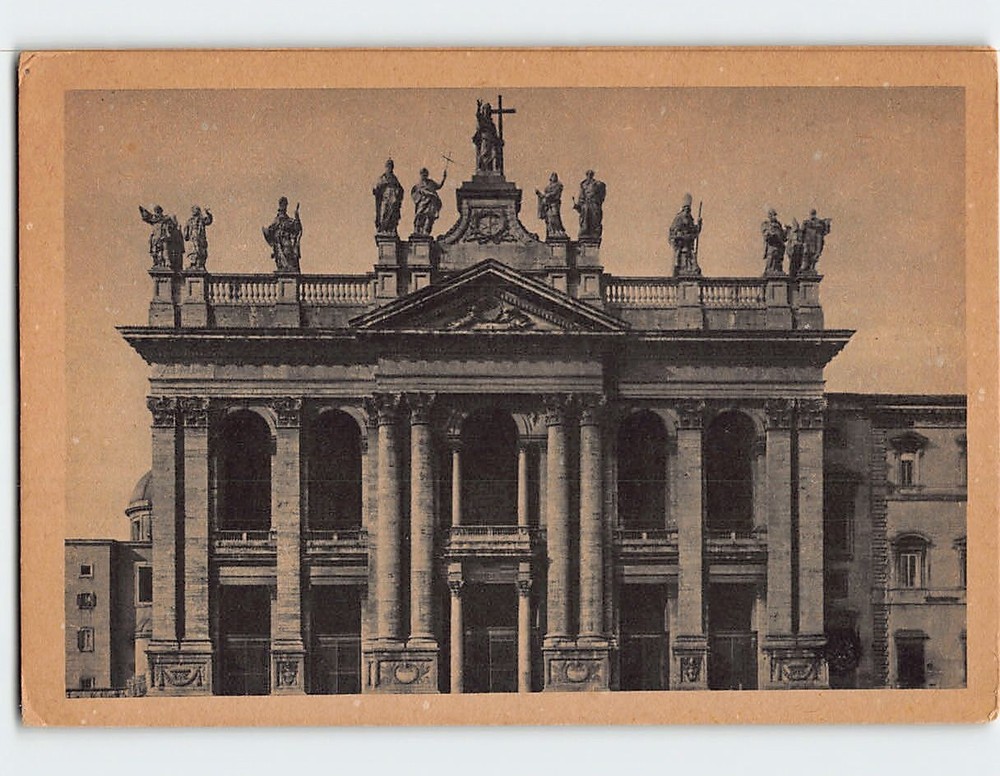 Postcard Basilica di S. Giovanni in Laterano Rome Italy