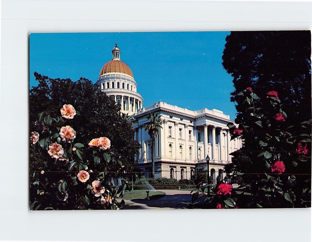 Postcard State Capitol Sacramento California USA