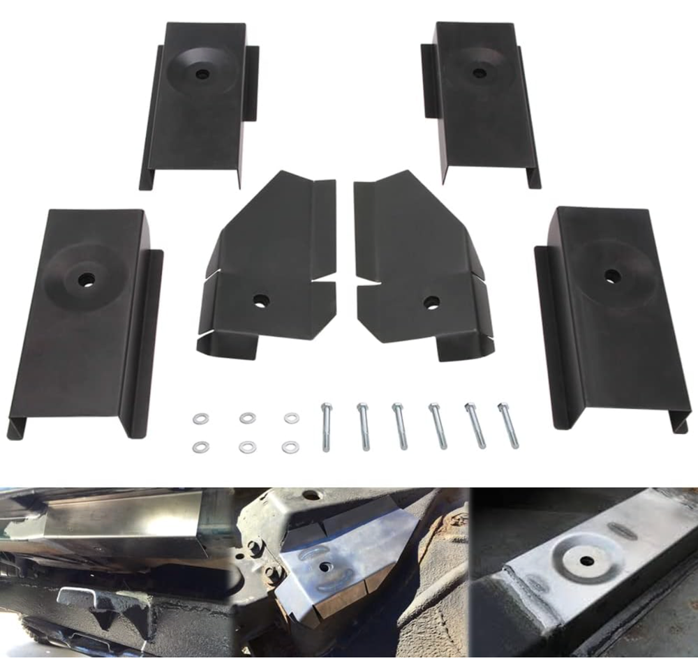 Mountainpeak Body Mount Tub Rust Repair Fit for 1997-2006 Jeep Wrangler TJ Fr...