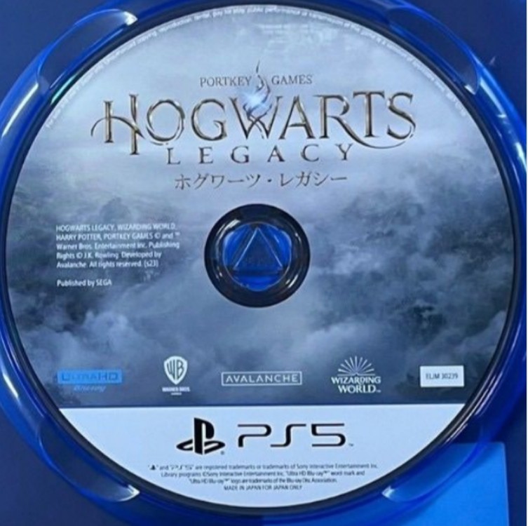 HOGWARTS LEGACY Sony PlayStation5 PS5 Disc Only Used Tested Japanese ver