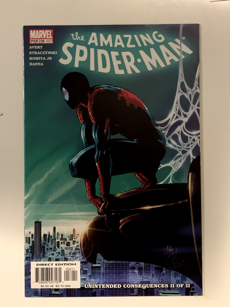 THE AMAZING SPIDER-MAN #56 LGY #497 NM MARVEL COMICS 2003 ASM