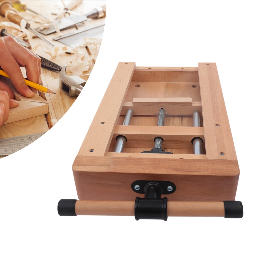 Heavy-Duty Wood Vise Workbench with G-Type Fixing Clips
