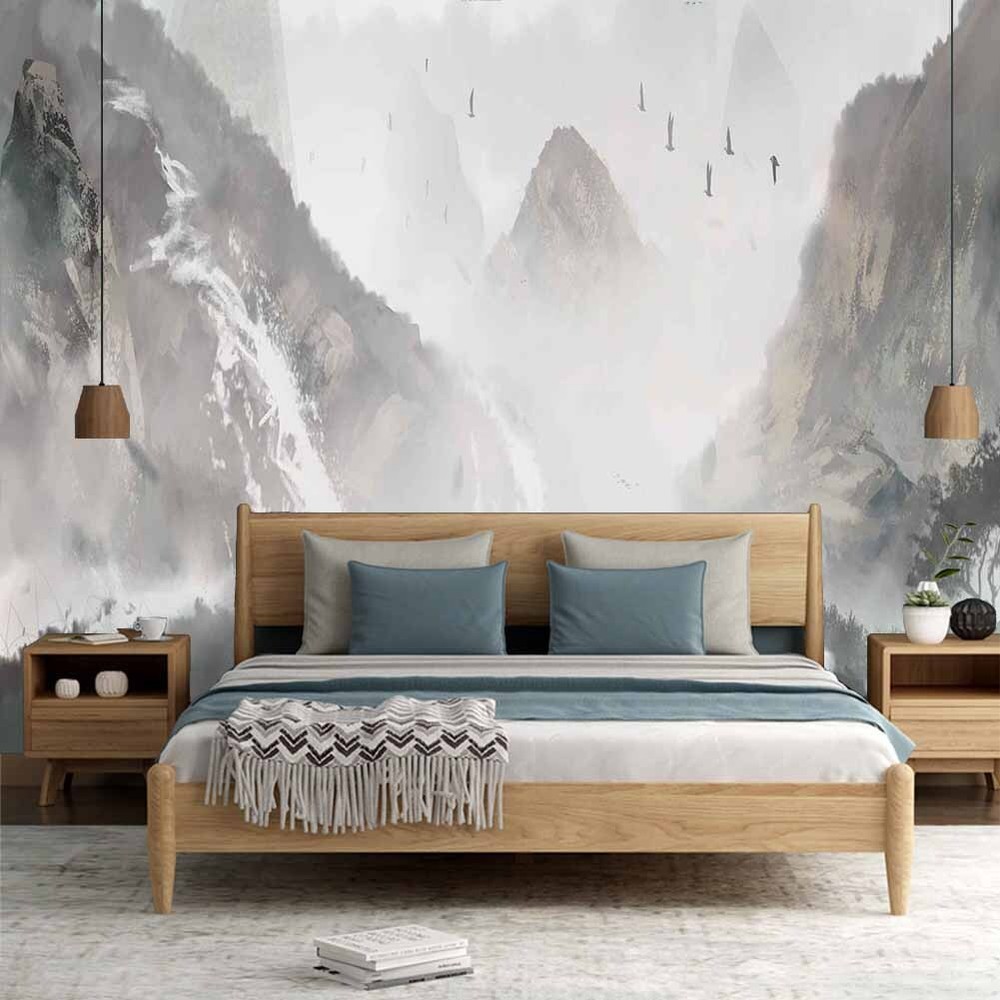 Acid Efflux Hill 3D Full Wall Mural Photo Wallpaper Printing Home Kids Decor-image