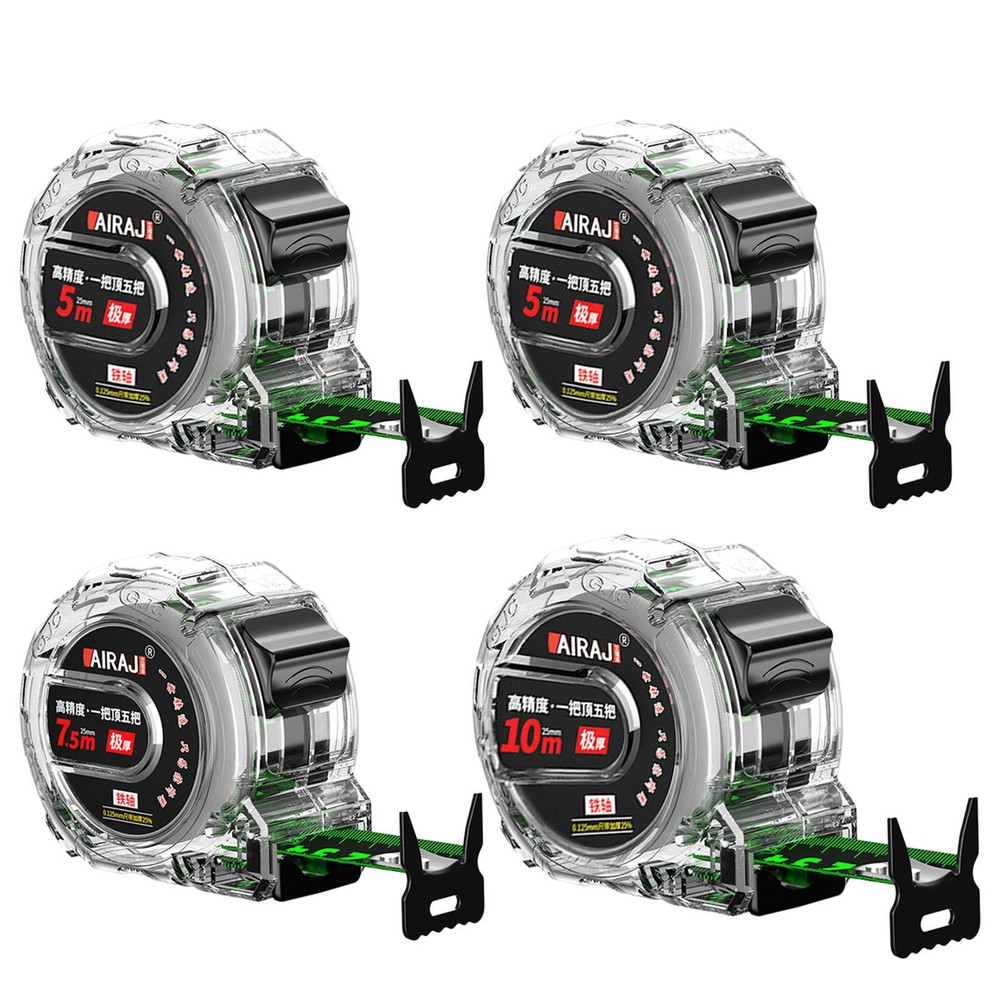 Luminescent Tape Measure Dual Sided Measuring Tape Self-locking Measurement Tape