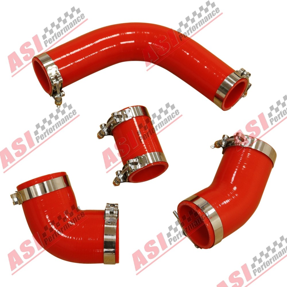 Silicone Hose Kit w/ Clamp Fit 2002-04 GMC Sierra 2500 HD 3500 6.6L LB7 Duramax