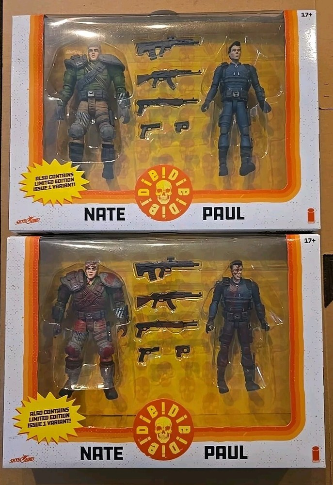 McFarlane Skybound Image Die! Die! Die!Clean & Bloody Nate & Paul Figure Set