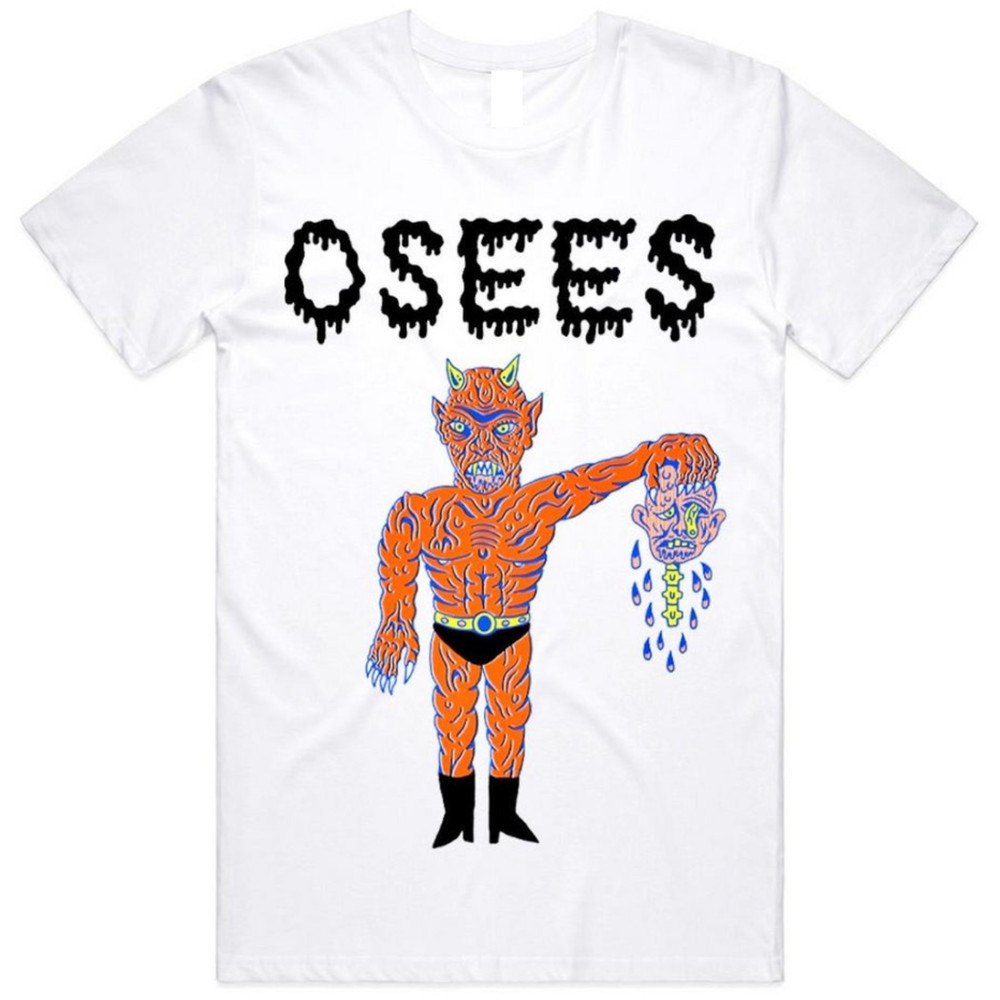 Osees Draculazer Demon Overlord T-shirt Unisex Heavy Cotton Reprint All Size