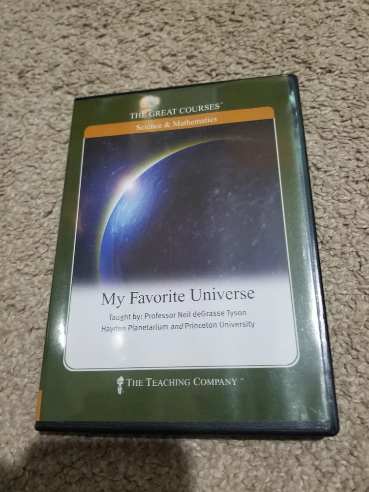 The Great Courses DVDs My Favorite Universe Science & Mathematics Near Mint