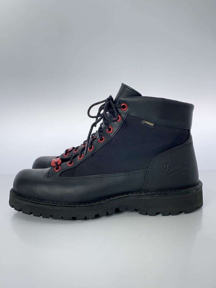 Danner Trekking Boots D121013 Black Leather Mens Size US8