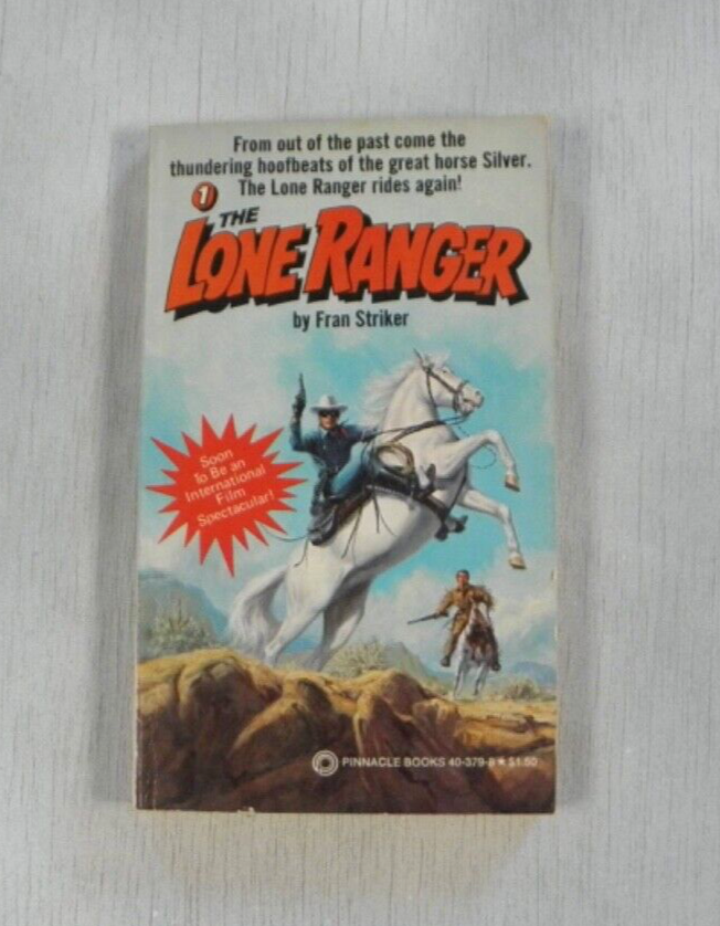 The Lone Ranger by Fran Striker Number 1 Paperback | Adventures of Lone Ranger