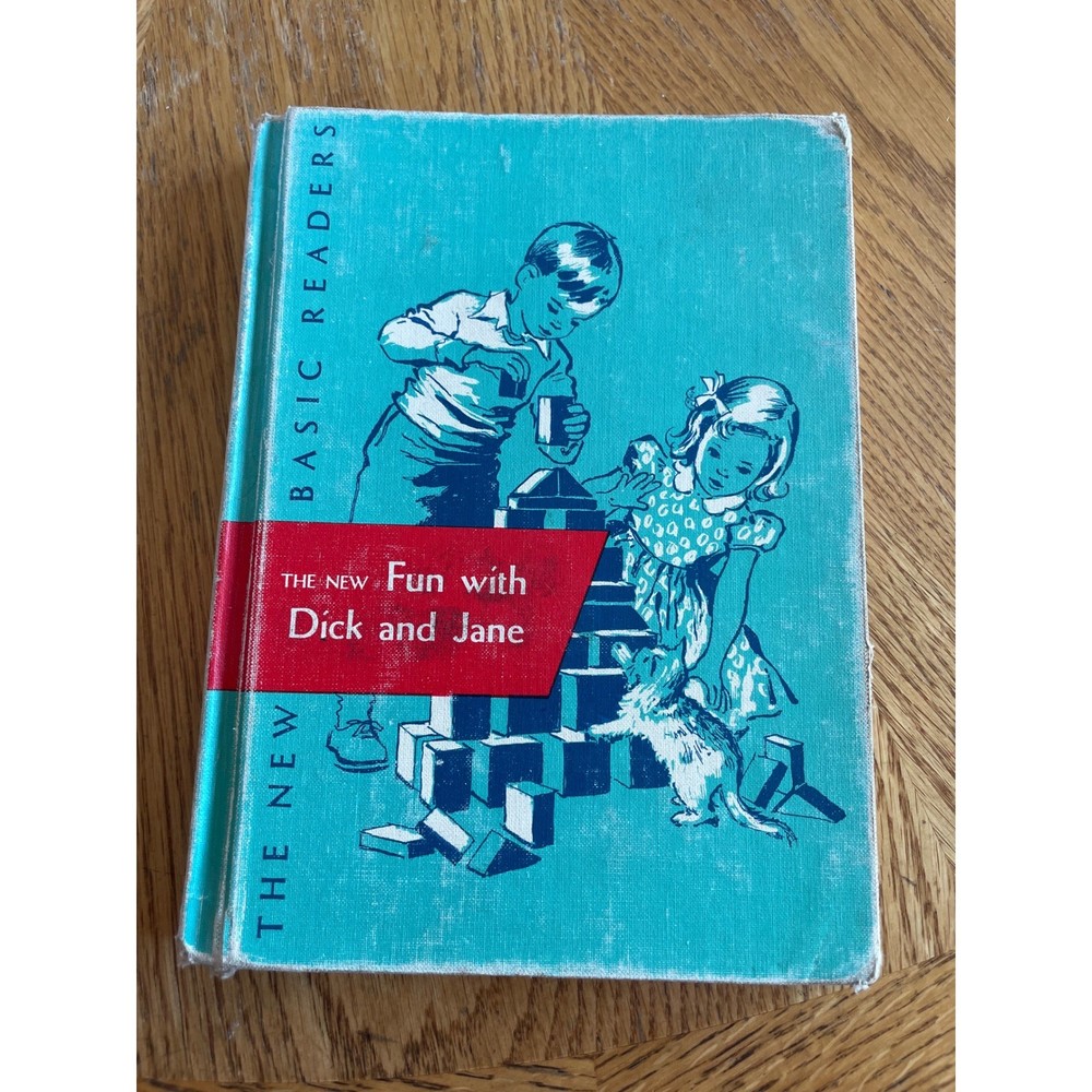 Scott Foresman The New Fun with Dick and Jane Childrens Book Blue Fair Vintage