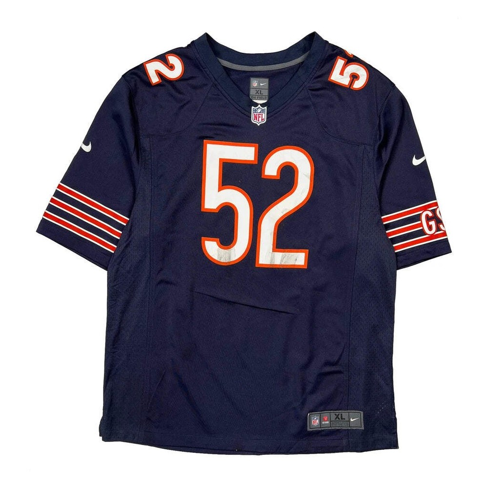 Chicago Bears Nike Nfl Football Jersey - XL Navy Polyester