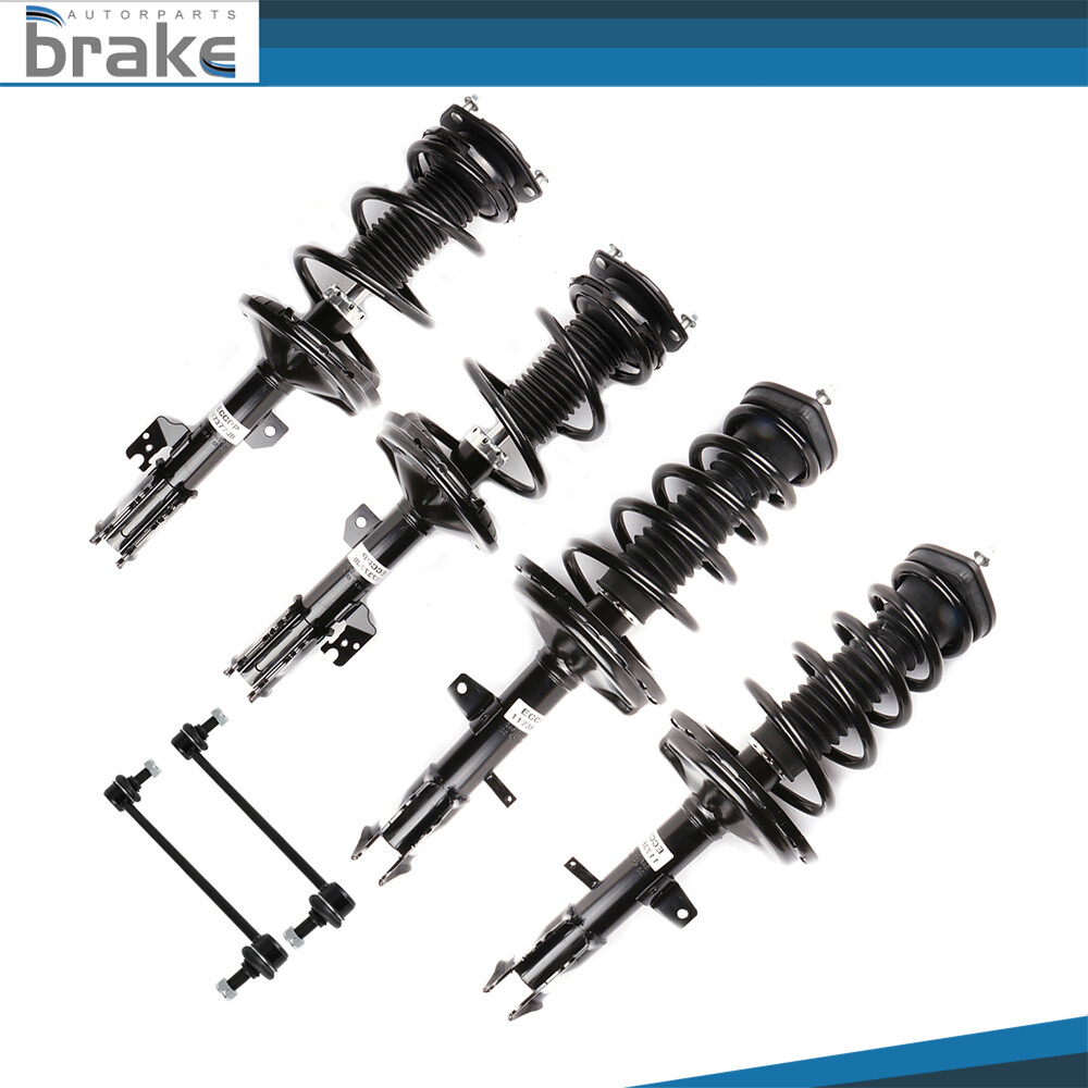 Lexus RX330 RX350 RX400h Toyota Highlander AWD Front Rear Strut & Sway Bar Kit  