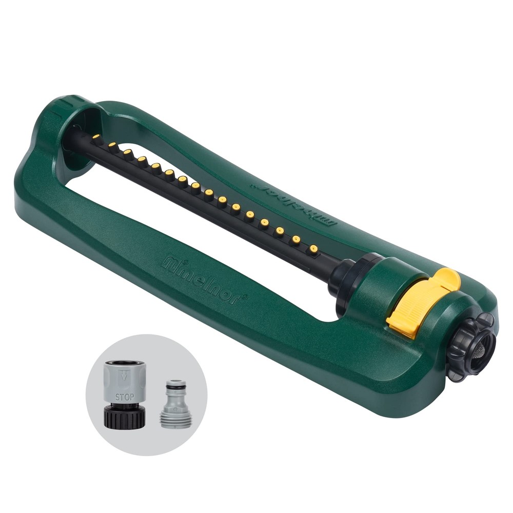 65148AMZ TurboTek Oscillating Sprinkler, 2,800 sq. ft., Quick Connect Bundle,...