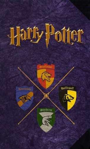 Harry Potter Journal: Hogwarts Crests - Hardcover, by Bova Louise - Acceptable