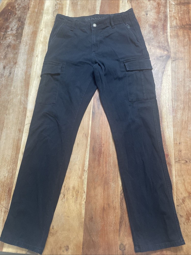 Us Polo Assn Khaki Men's Cargo Pants Size W29-L30