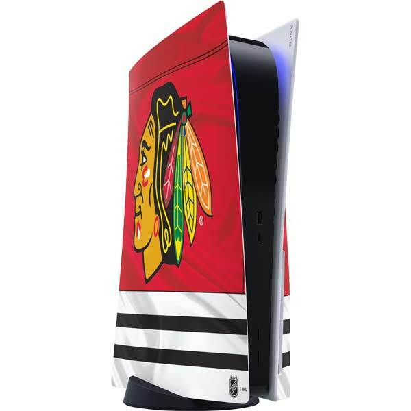 NHL Chicago Blackhawks PS5 Console Skin - Blackhawks Red Stripes