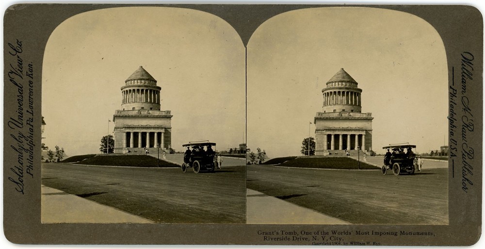 NEW YORK CITY SV - Grant's Tomb - Universal View Co 1900s