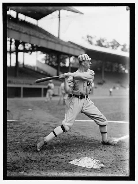 Photo:Philadelphia A's James Weldon Wycoff 1914 Baseball Batter