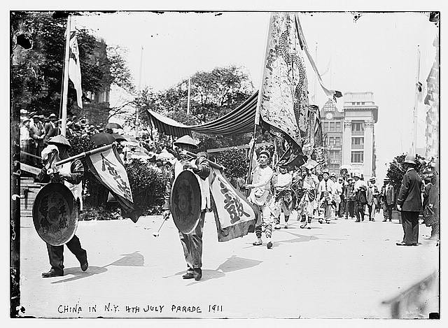 Photo:China in N.Y. 4th of July Parade, 1911