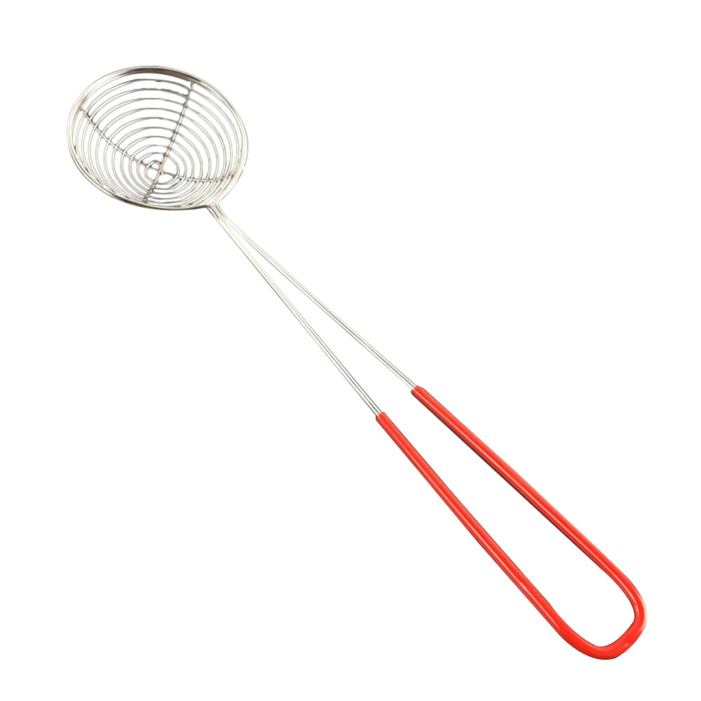 Stainless Steel Pearl Milk Tea Colander Strainer Skimmer Ladle Vegetable