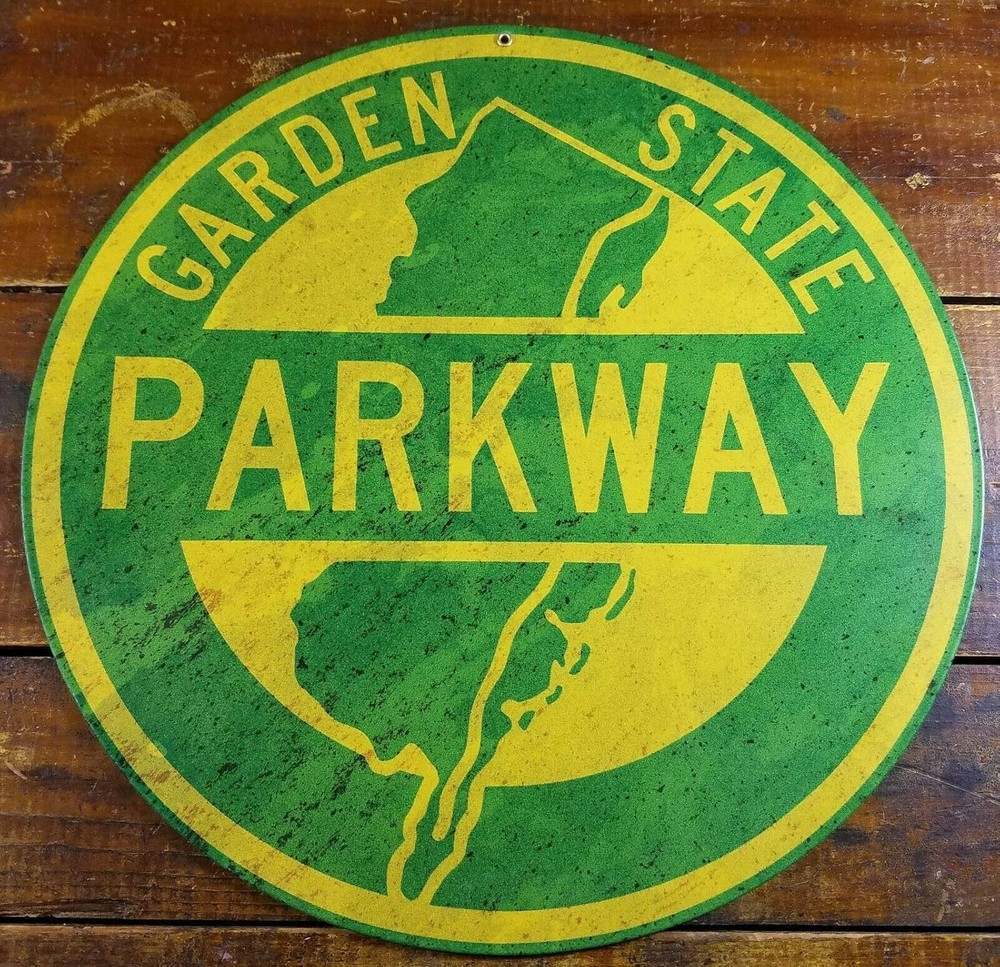 Garden State Parkway Metal Tin Sign Vintage Highway Wall Decoration Plaque USNew