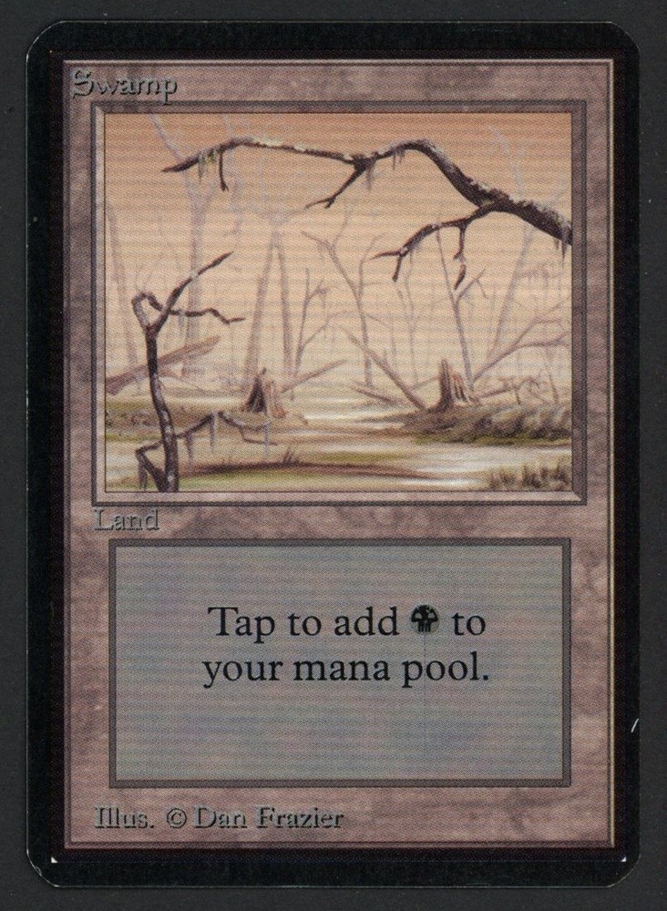 ***Alpha Swamp High Branch*** MTG Alpha Magic Kid Icarus