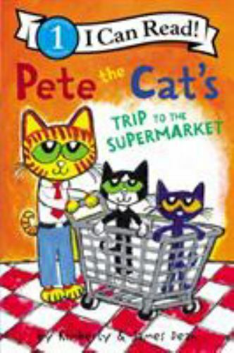 Pete the Cat's Trip to the Supermarket (I Can Read Level 1), USED-Very Good, Dea