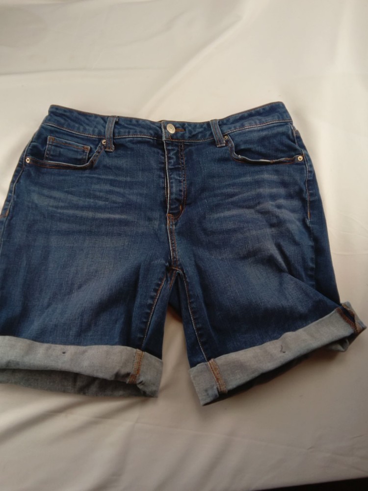 Time & Tru Women's Jean Shorts in Size 14 Classic Fit