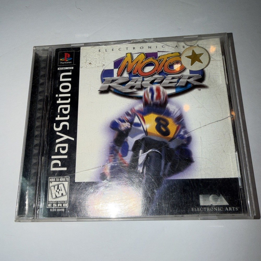 Moto Racer (Sony PlayStation 1, 1997) CIB