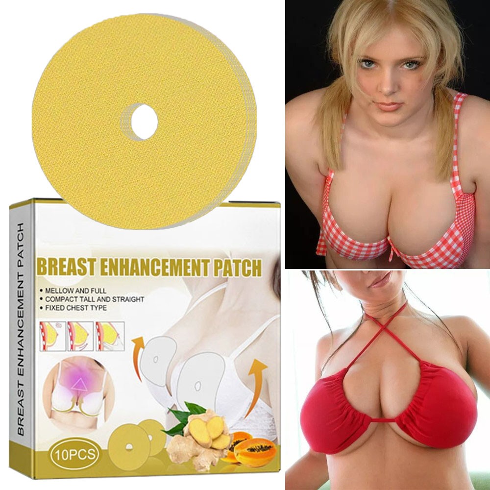 10 Pcs Breast Enhancement Patch Plant Ingredients Bust Enlargement Lifting Patch