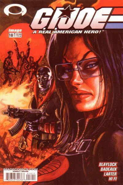 G.I. Joe Comic Book #18 FN; Image | Dan Brereton A Real American Hero - we combi