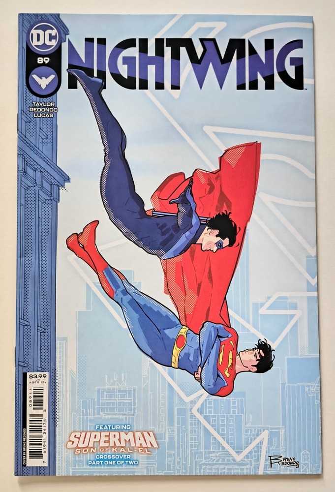 Nightwing #89  1st print  Superman Son Of Kal-El Crossover DC Comics 2022