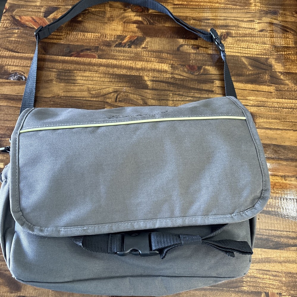 Eddie Bauer Insulated Lunch Bag Cooler Cold Hot Compartments Crossbody