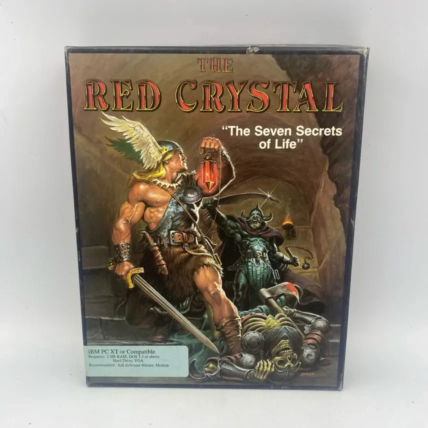 The Red Crystal The Seven Secrets of Life PC 1993 3.5