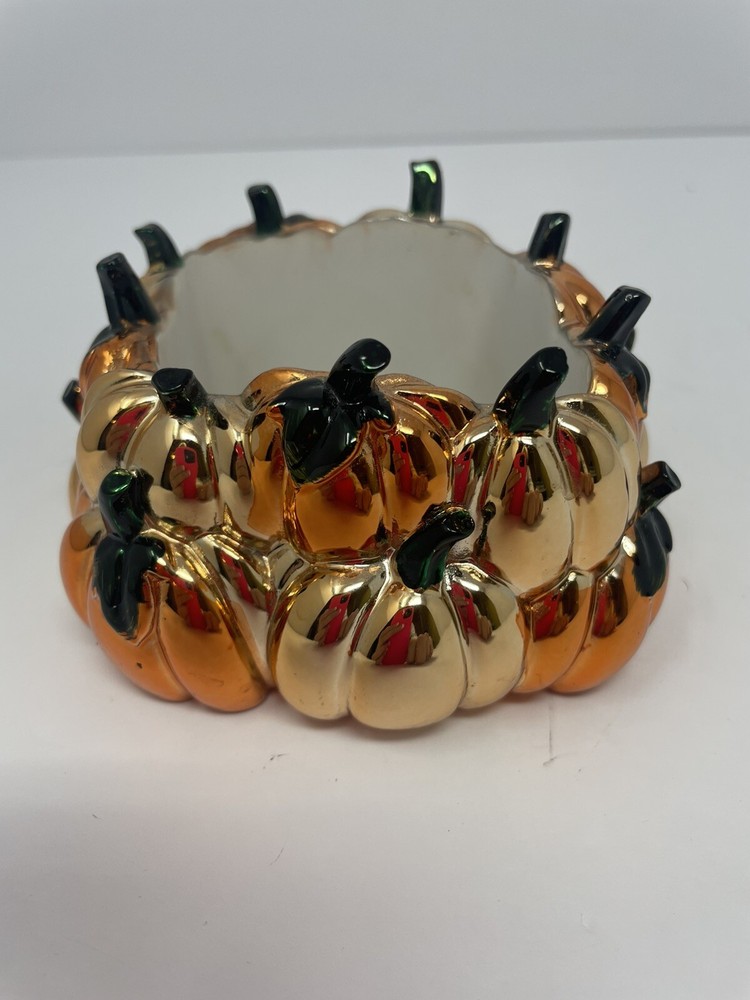 Bath & Body Works Pump Soap Holder Pumpkin Patch Fall Halloween Thanksgiving