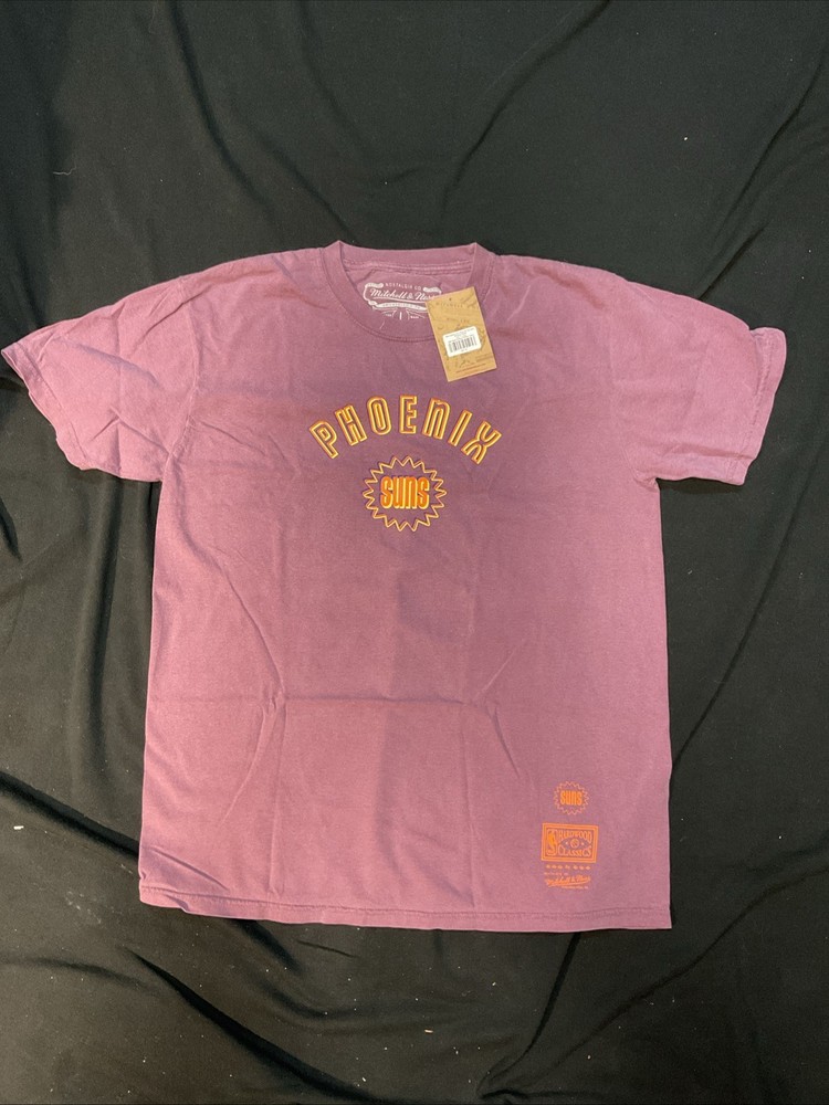 NEW MITCHELL AND NESS NBA PHOENIX SUNS TEE size LARGE