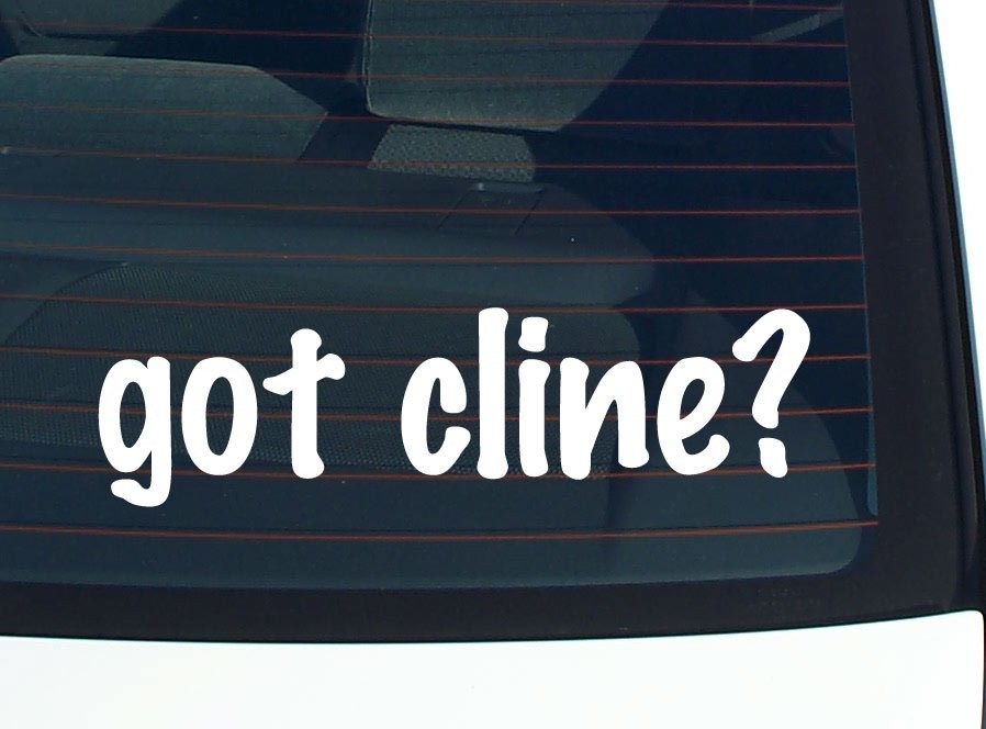 Got Cline Funny Last Name Car Decal Bumper Sticker Vinyl Window Pride