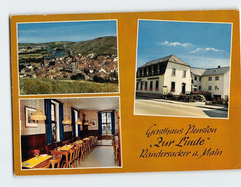 Postcard Gasthaus Pension 