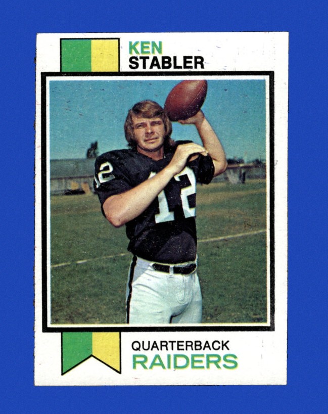 1973 Topps Set-Break #487 Ken Stabler RC NR-MINT *GMCARDS*Consign with Greg Morris Cards