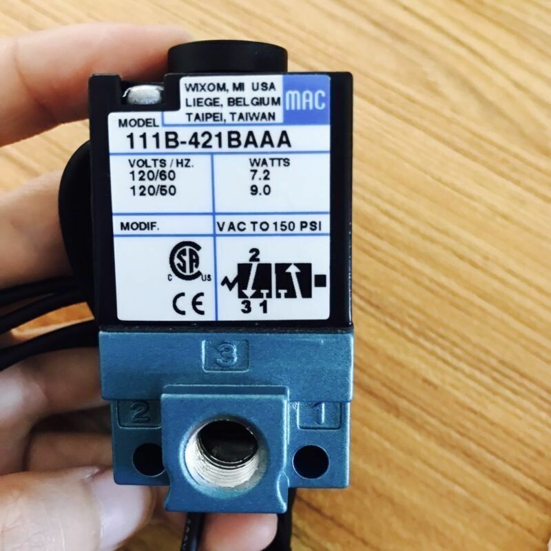 Compatible MAC 111B-421BAAA Solenoid Valve