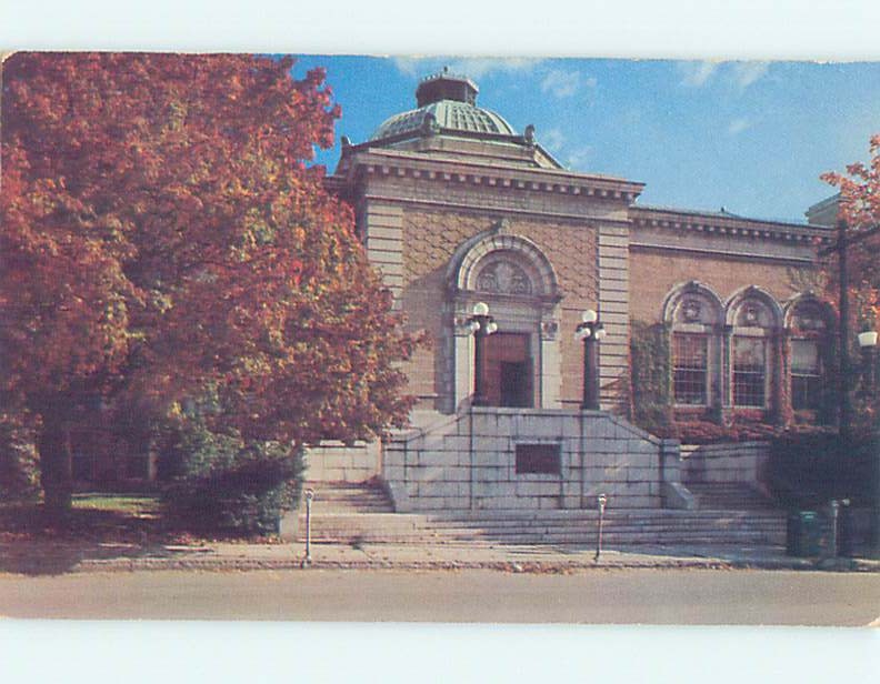 Pre-1980 LIBRARY SCENE Bangor Maine ME hs2525