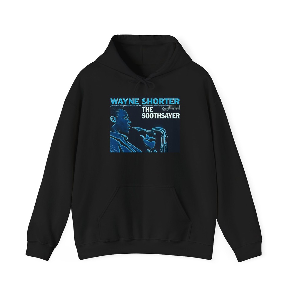 Sudadera con Capucha Wayne Shorter Estampado Gráfico Jazz Art LS Unisex Heavy Blend™