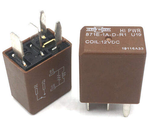1pcs New  SONG CHUAN 871E-1A-D-R1 U19 12VDC   Relay 5Pins
